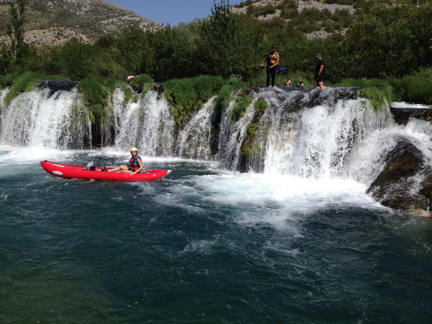 Obrovac: Rafting or Kayaking on the Zrmanja River - What happens at Mićanovi dvori at 9:30