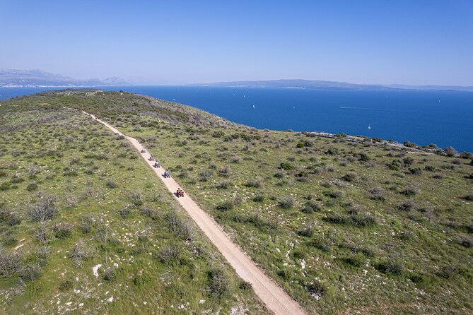 Off road Quad Adventure Tour on Island Čiovo - Visiting Gospa od Prizidnice, the cliffside monastery