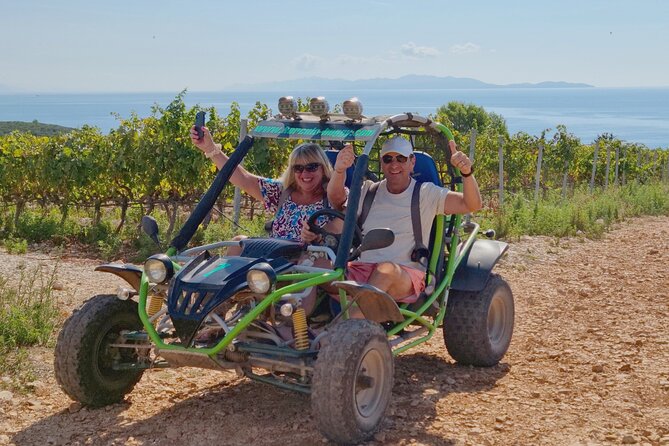 (Official) Korcula Buggy: Our History, Food & Wine (Ana & Branko) - Lumbarda’s GRK vineyards and the final terrace visit