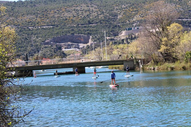 Ombla river Paddleboarding tour in Dubrovnik with snacks - Following the river to its natural spring