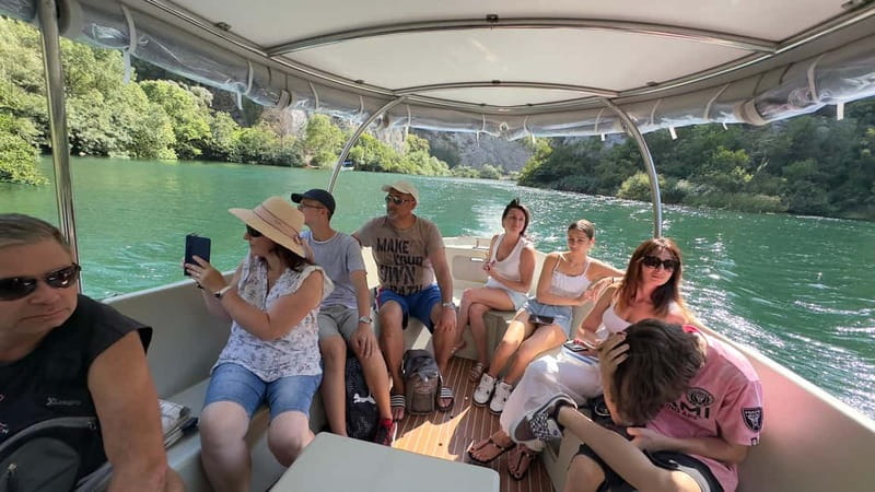 Omiš: 2-Hour Cetina River Boat Tour and Nature Park Visit - Leaving Omiš for the Cetina Canyon