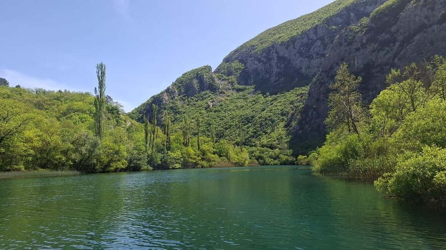 Omiš, Croatia: Cetina River Glassboat Cruise And Beer Garden - How much value do you get for $24?