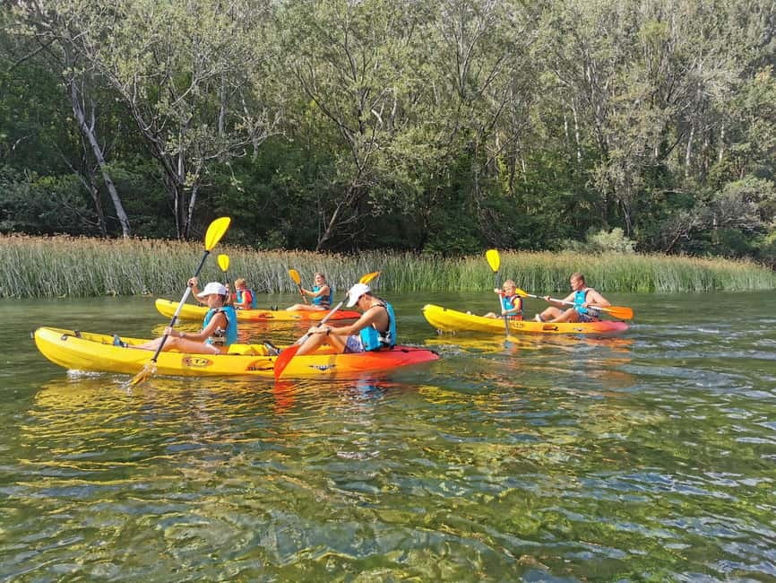 Omiš/Split: 4h Kayaking in Cetina Protected Nature Park Area - Starting in Omiš beside the Cetina