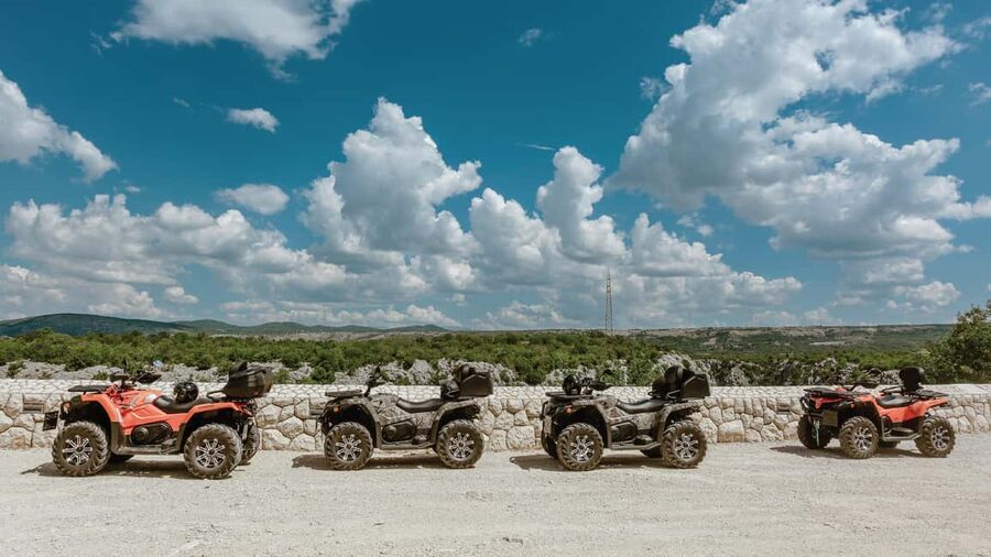 Omiš/Split Expedition: 65 km Quad Tour to Hidden Waterfalls - The best parts of the ride