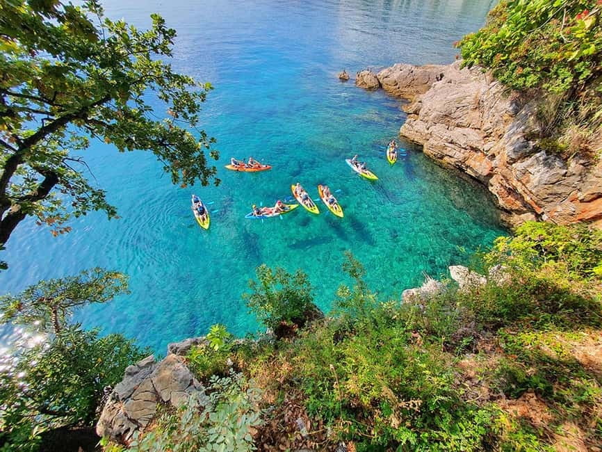 Opatija: Cliffs and caves kayak adventure - Key points at a glance