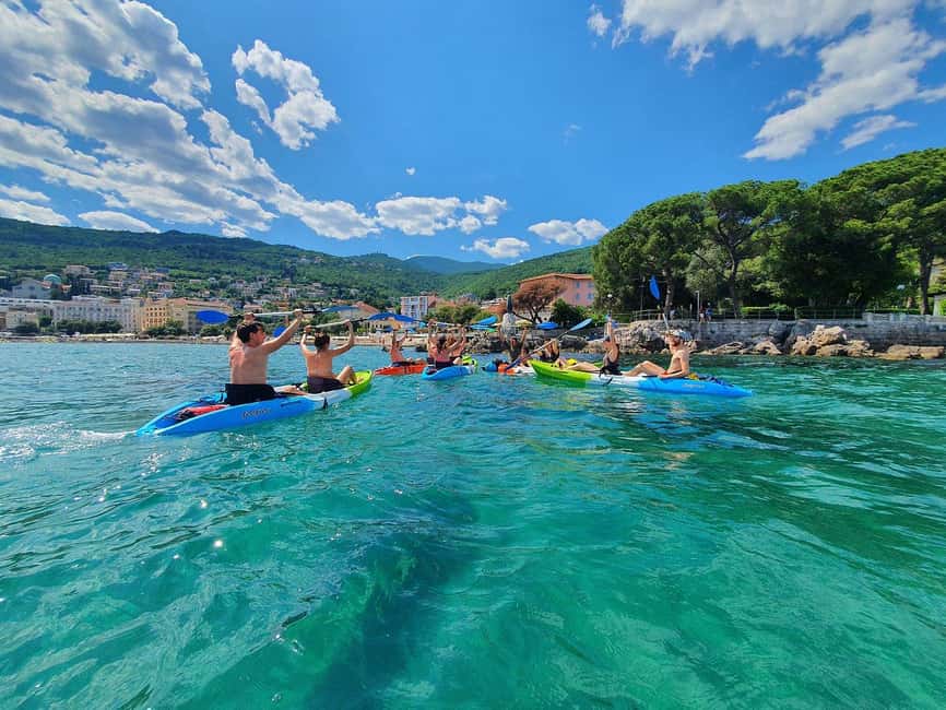 Opatija: Explore kayak adventure - Opatija From Slatina Beach