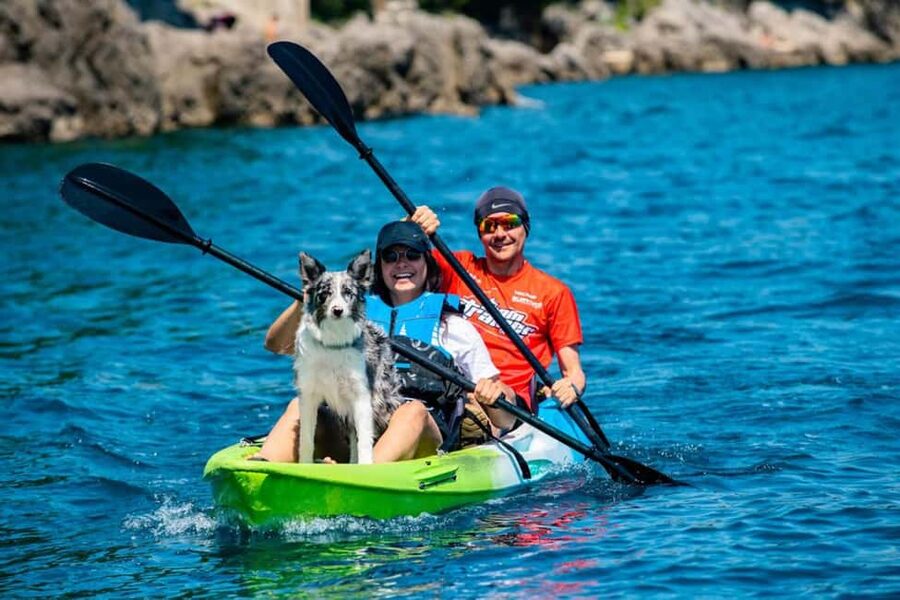 Opatija: Explore kayak adventure - Following the Shore Toward Volosko
