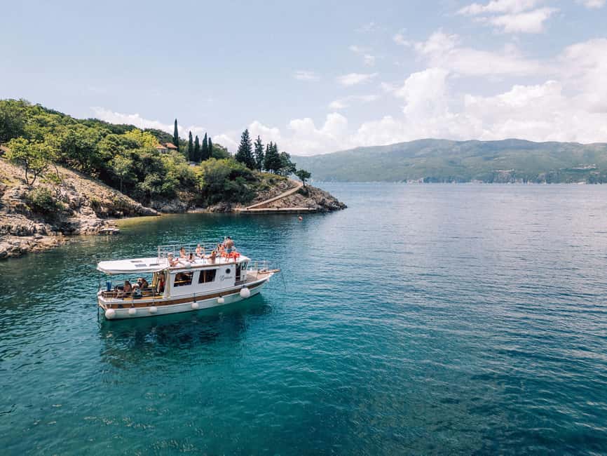 Opatija: Private Cres Island Boat Tour - From Lovran to Cres by private boat