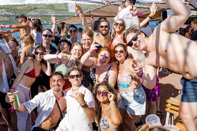 Out to Sea Split Boat Party w/ Blue Lagoon Swim, Dj & Afterparty - The Blue Lagoon swim stop