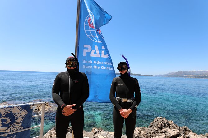 PADI Discover Scuba Diving in Dubrovnik - Reaching 12 meters on the second session