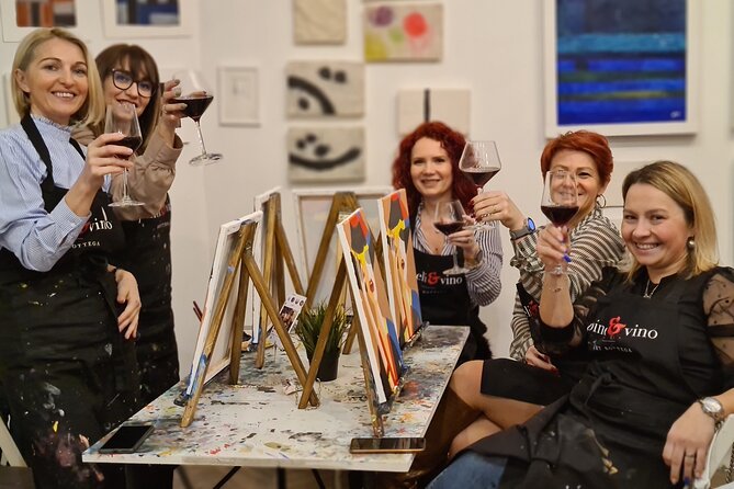 Painting party at Art Bottega - Paint & Wine Studio in Rijeka - What to bring and how to approach the evening