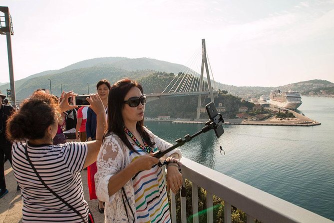 Panorama Dubrovnik & Arboretum Trsteno PRIVATE TOUR - Franjo Tuđman Bridge: Dubrovnik from the port side