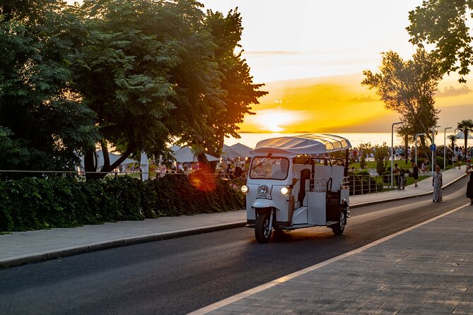 Panorama guided Zadar Eco Tuk Tuk tour - The Zadar Sphinx and a local oddity