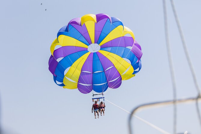 Parasailing in Cavtat - Photos, music, and the extra costs