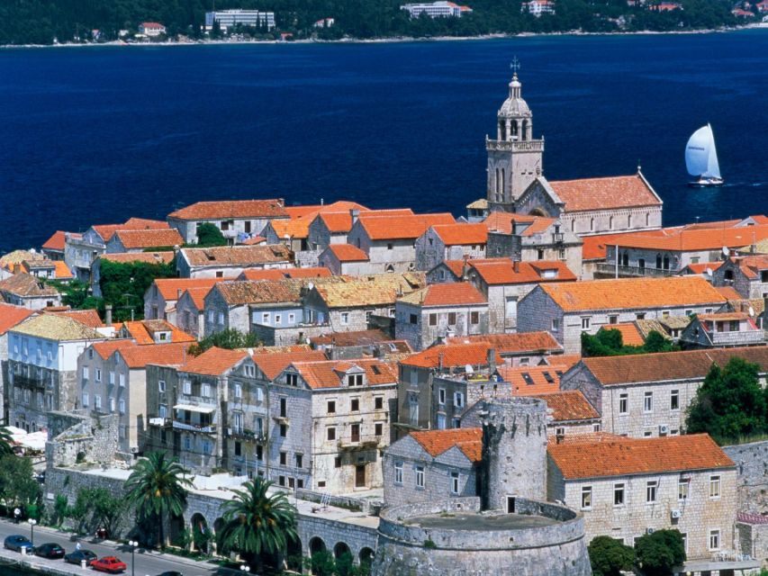 Peljesac Peninsula & Korcula Island Day-Trip from Dubrovnik - Ston combines salt, walls, and a short break