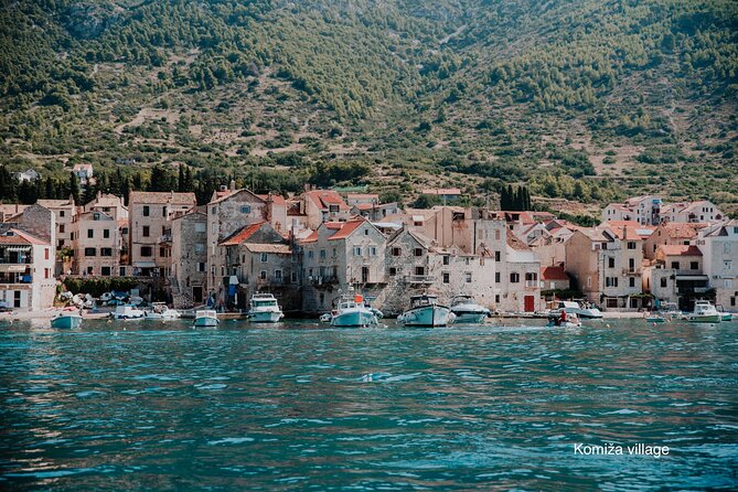 Private Blue cave, Mamma Mia and Hvar, 5 islands tour from Split - Komiža gives the day a human scale