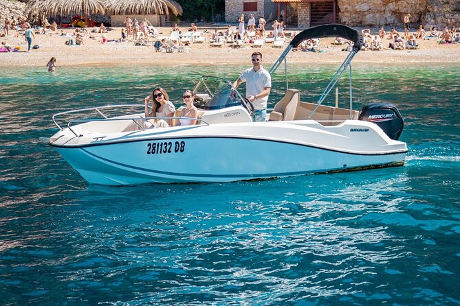 Private Boat Tour-Elafiti islands,Blue and green cave,Sandy Beach - Lokrum adds stories, cliffs, and a final swim