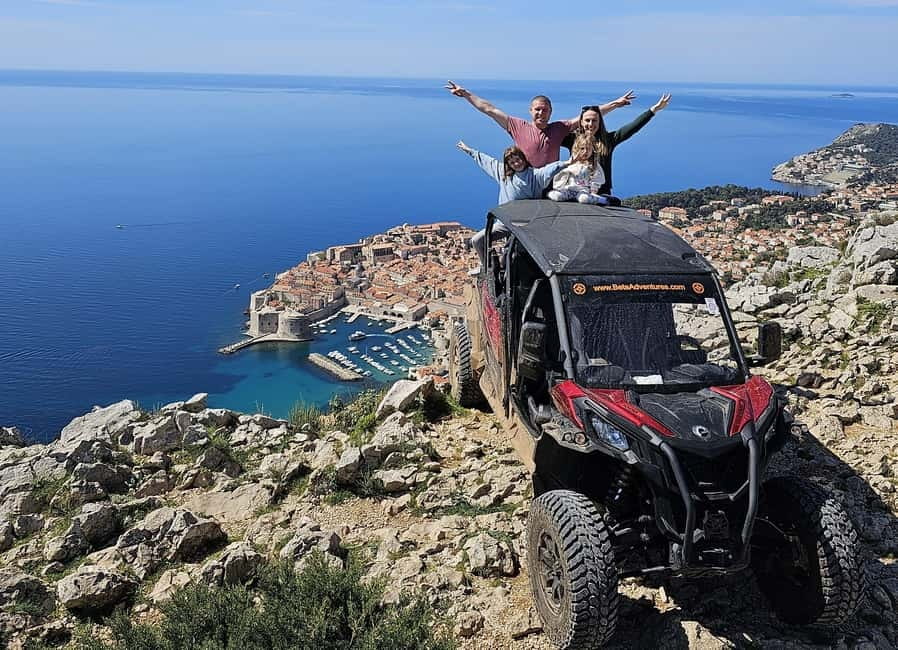 Private Buggy Panorama Adventure /2 hours-2 hills Viewpoint - Srđ Hill gives you Dubrovnik from above