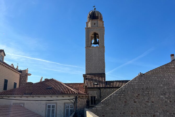 Private City Wall tour of Dubrovnik - Lovrjenac Fortress and the view beyond the roofs