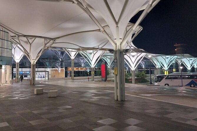 <strong>Private Door to Door Airport Split Transfer up to 15 People</strong> – Key points at a glance’ /></p>
<ul>
<li><strong>Flight and ferry tracking:</strong> Send your flight code or ferry line so the driver can follow your arrival time.</li>
<li><strong>Named airport meeting:</strong> Look for your name on a tablet or sheet of paper in the arrivals area.</li>
<li><strong>Door-to-door drop-off:</strong> You can be taken directly to your accommodation or another chosen address in Split.</li>
<li><strong>A useful route introduction:</strong> The drive passes through Kaštela and Solin before reaching Split, with explanations of local culture and food.</li>
<li><strong>Private group ride:</strong> Only your party takes part, with service available for groups of up to 15 people.</li>
<li><strong>Strong communication:</strong> A message with directions was waiting for one passenger after landing, and provider contact was handled quickly before the transfer.</li>
</ul>
<h2>Why a private Split transfer can make arrival easier</h2>
<p>Private Door to Door Airport Split Transfer up to 15 People</strong> – Why a private Split transfer can make arrival easier’ /></p>
<p><p>Split Airport is outside the city, and arrival day is rarely the moment when you want to compare taxi signs, work out local directions, or decide how to reach a less obvious address. This service removes that first bit of friction. You send your flight information ahead of time, then go to the arrivals area and find your name.</p>
</p>
<p><p>That matters most when you arrive tired, have heavy bags, or are traveling with several people. A private ride also means you do not have to wait for unrelated passengers or make extra stops at other hotels. The vehicle is for your group alone, and the final destination can be your accommodation or another location you specify in Split.</p>
</p>
<p><p>The transfer is described as lasting about 30 minutes to one hour. That range is sensible for a ride that depends on the exact starting point, traffic, and final address. You should treat it as an approximate arrival time rather than a promise that every ride will take the shorter amount.</p>
</p>
<div class="twil" style="margin: 20px 0; padding: 15px 0;"><p>Other ways to get in and out of Split:</p><ul style="margin: 10px 0; padding-left: 0; list-style: none;"><li style="margin: 0 0 12px 0; padding: 0 0 12px 0; border-bottom: 1px solid #DDEAEE; line-height: 1.4;"><a href="https://croatiantravels.com/guided-transfer-from-split-to-zagreb-with-plitvice-lakes-stop/">Guided transfer from Split to Zagreb with Plitvice Lakes stop</a><br><span style="font-size: 0.82em; color: #555;"><span style="color: #FFA400;">★</span> 5.0 &nbsp;&middot;&nbsp; 289 reviews</span></li><li style="margin: 0 0 12px 0; padding: 0 0 12px 0; border-bottom: 1px solid #DDEAEE; line-height: 1.4;"><a href="https://croatiantravels.com/from-split-zagreb-transfer-plitvice-lakes-tour/">From Split: Zagreb Transfer & Plitvice Lakes Tour</a><br><span style="font-size: 0.82em; color: #555;"><span style="color: #FFA400;">★</span> 4.7 &nbsp;&middot;&nbsp; 131 reviews</span></li><li style="margin: 0; padding: 0; border-bottom: none; line-height: 1.4;"><a href="https://croatiantravels.com/split-to-dubrovnik-private-transfer-1-8-pax-door-to-door-any-location/">Split to Dubrovnik Private transfer 1-8 pax (Door to Door any location)</a><br><span style="font-size: 0.82em; color: #555;"><span style="color: #FFA400;">★</span> 5.0 &nbsp;&middot;&nbsp; 118 reviews</span></li></ul></div><h2>Meeting your driver at Split Airport</h2>
<p><img width="668" height="446" decoding="async" src=