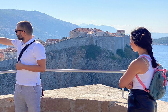 Private Dubrovnik City Walls & City Tour - Stradun and the Old Town below the wall