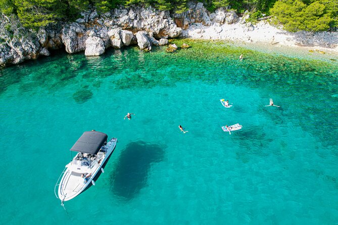 Private Full day Elafiti islands and Blue cave tour - Lopud combines a sandy beach with a real island town