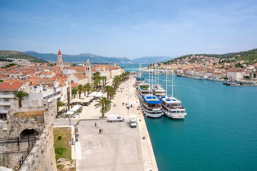 Private Krka Waterfalls Tour from Split with stop in Trogir - Trogir: one hour in a stone-built old town