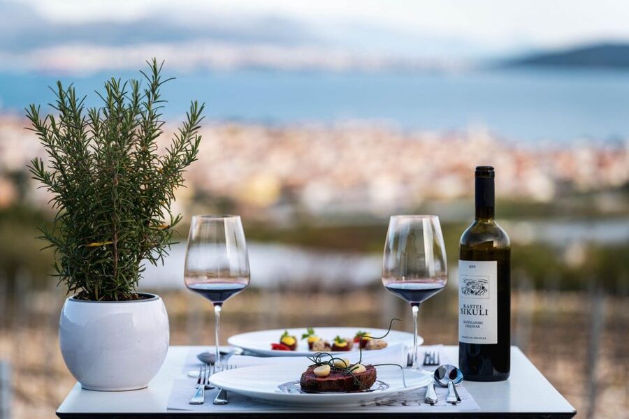 Private Split & Trogir Wine Tasting & Vineyard with Sea View - Split: two hours inside a living Roman palace