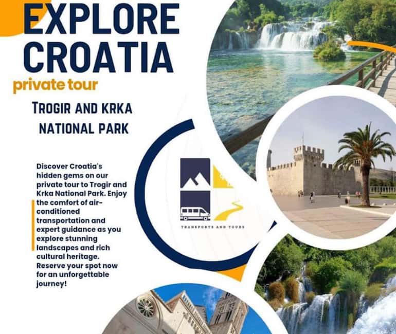 Private tour from Split area: Trogir and Krka National Park - Trogir: two hours among medieval stone streets