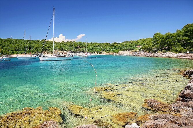 Private Tour of Red rocks, Pakleni Islands and Hvar's Southern Beaches - Dubovica Beach for an hour of easygoing time