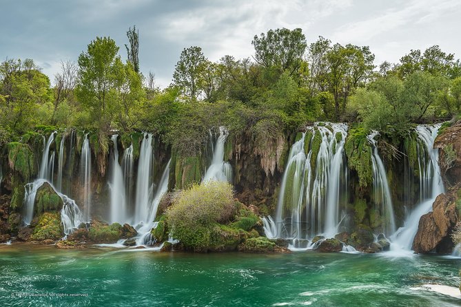 PRIVATE TOUR to Kravice Waterfalls, Mostar and Počitelj old town - Three hours at Kravice Falls