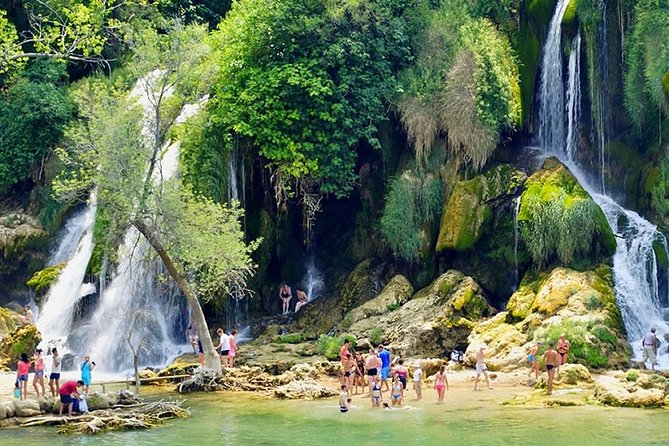 PRIVATE TOUR to Kravice Waterfalls, Mostar and Počitelj old town - Mostar and the rebuilt Stari Most