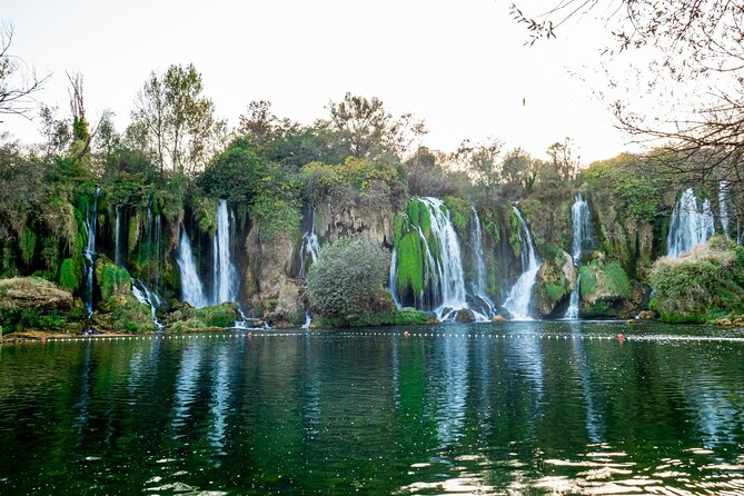 PRIVATE TOUR to Medugorje, Kravice waterfalls and Mostar - Kravice Falls for water, shade, and a short break