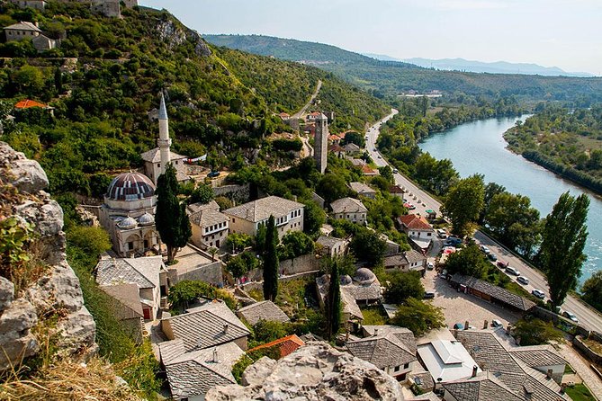 PRIVATE TOUR to Mostar, Stolac, Pocitelj & Blagaj by CRUISER TAXI - The Pelješac Bridge on the return route