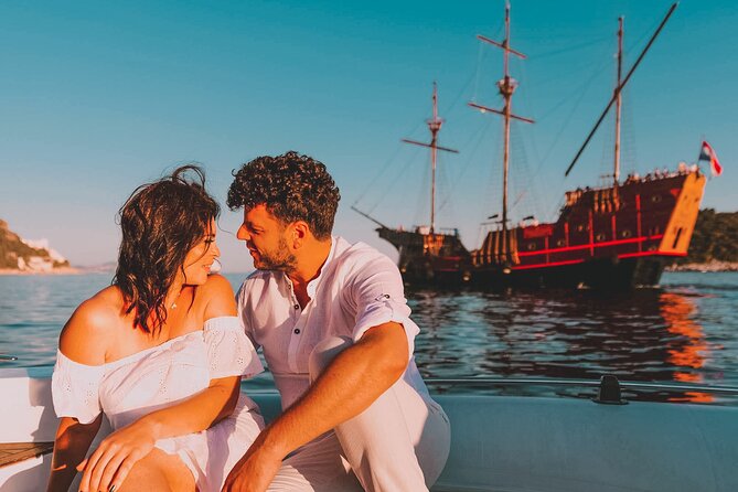 Prosecco & Sunsets: Private Dubrovnik Cruise - Seeing the Old Town walls from Mali Muo
