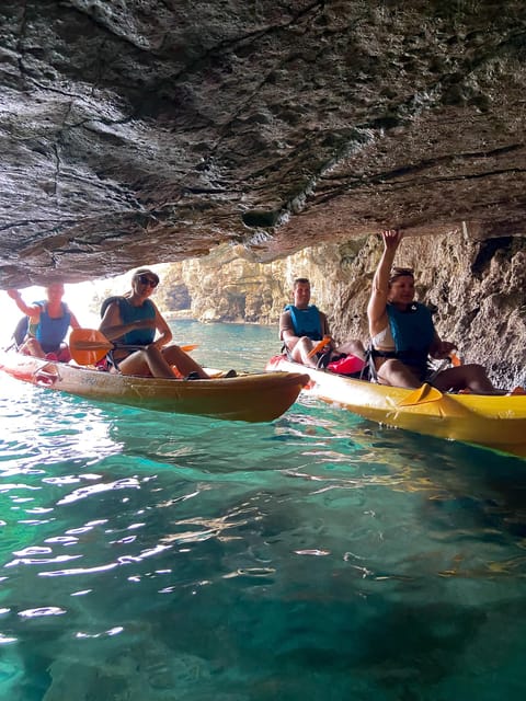 Pula: 3-hrs Kayak, Cliffs & Snorkeling Small Group Adventure - Starting at Valovine Beach near Stoja