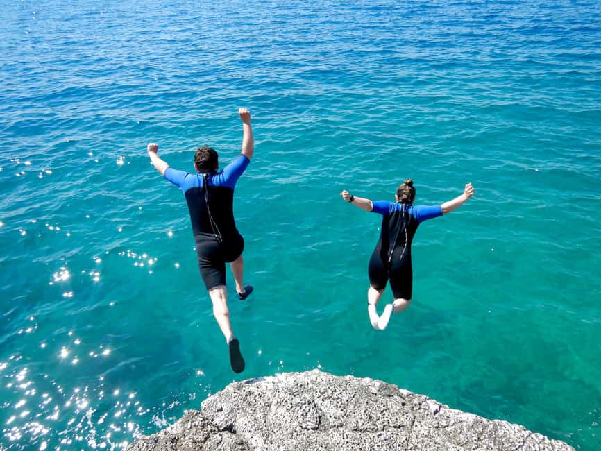 Pula: 3-hrs Kayak, Cliffs & Snorkeling Small Group Adventure - Snorkeling in a quieter coastal spot