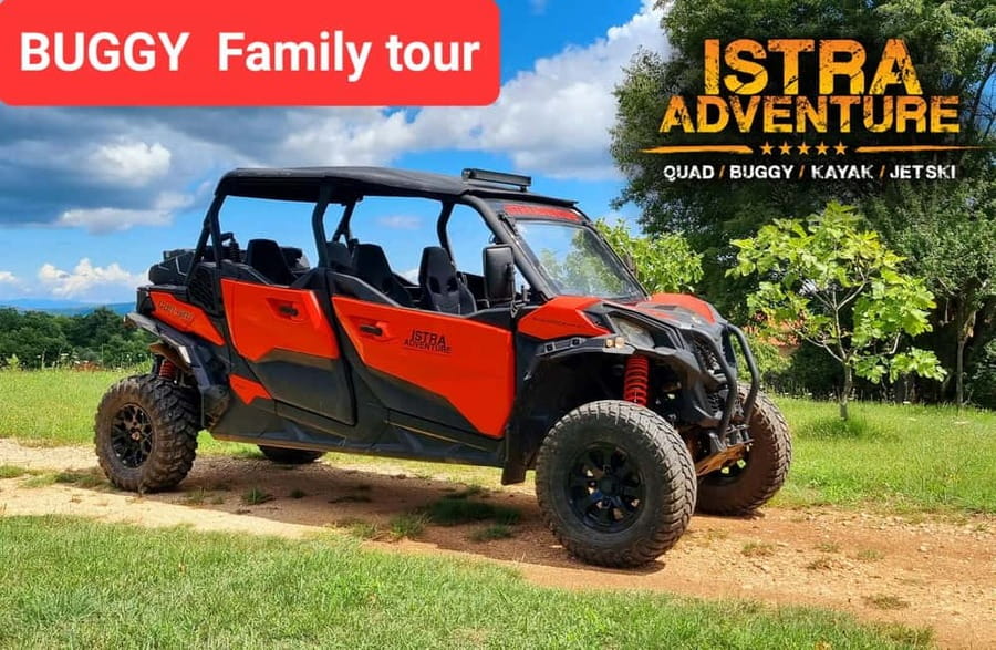 PULA AND ROVINJ: BUGGY FAMILY SAFARI 1, 2 & 4 H - Key points at a glance
