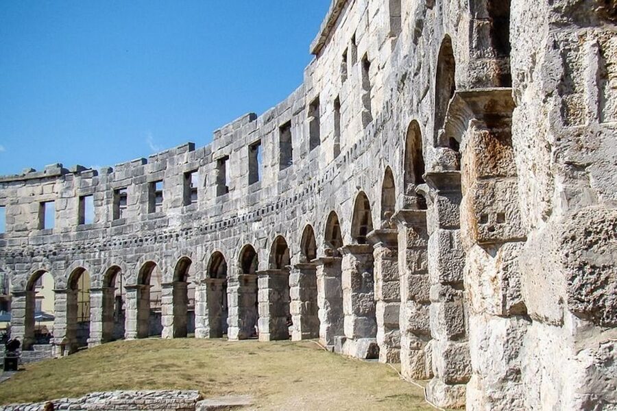 Pula: Arena Entrance Ticket - Walking through the Roman amphitheater