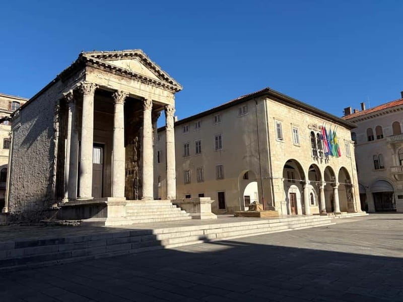 Pula by E-Bike: Roman Ruins, Sea Views & Hidden Gems - Roman Pula by bicycle