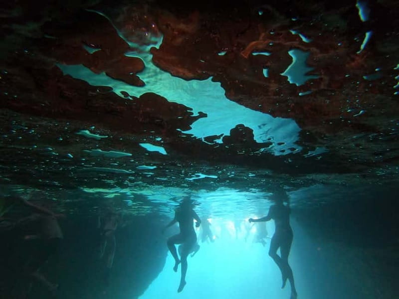 Pula: Cave Kayak, Snorkeling, Cliff Jumping All-in-one Tour - Swimming into Kolombarica Sea Cave