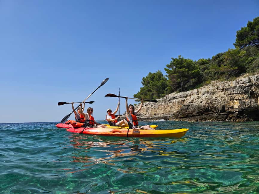 Pula: Cave Kayak Tour, Snorkeling and Island Jumping - Who should book this kayak tour?