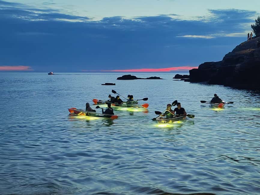 Pula: Cave Sunset/Night Tour in Transparent Kayak - Key points to know before you paddle