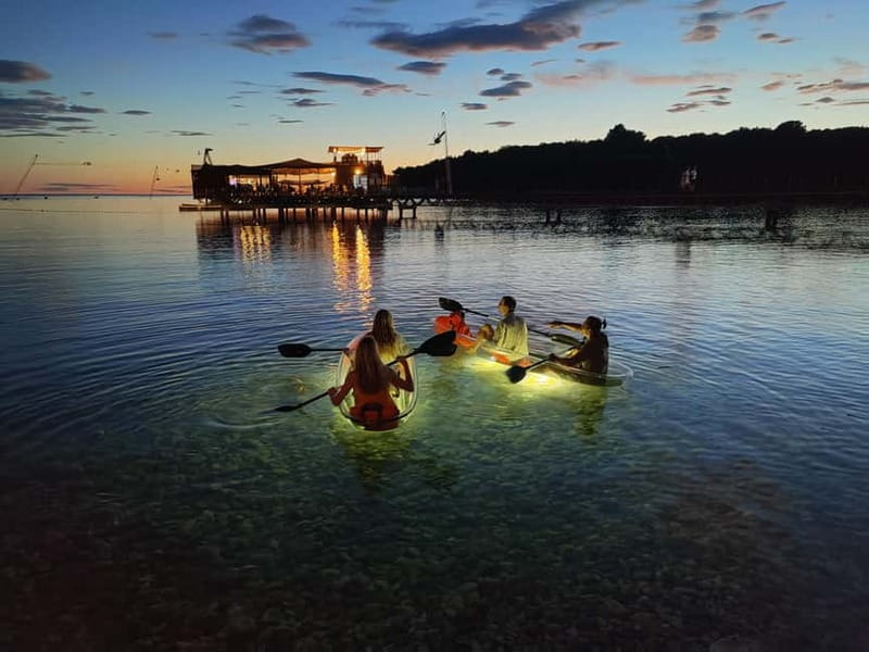 Pula: Cave Sunset/Night Tour in Transparent Kayak - Why this night kayak feels different