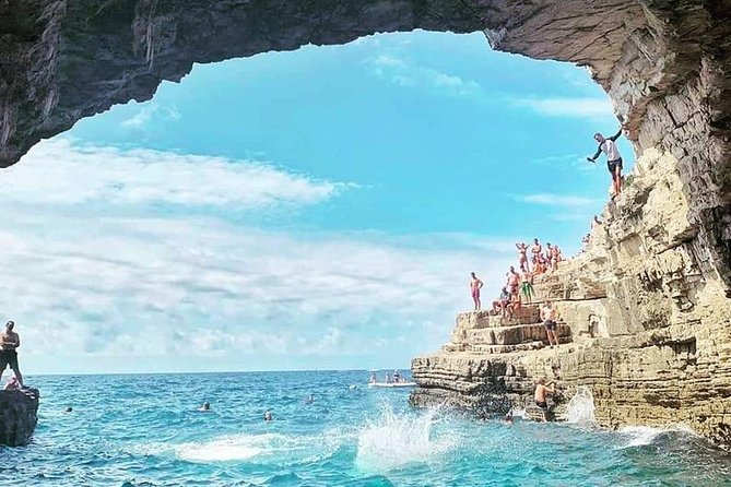 Pula Highlights Bike Adventure - Pigeon’s Cave and the Water Break