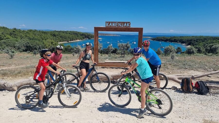 Pula: Kamenjak Bike Tour with Blue Cave and Cliffs Visit - How difficult is the four-hour bike ride?