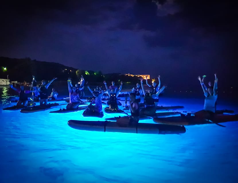 Pula: Night LED Stand-Up Paddle Board Tour - Starting at Verudela Beach Resort