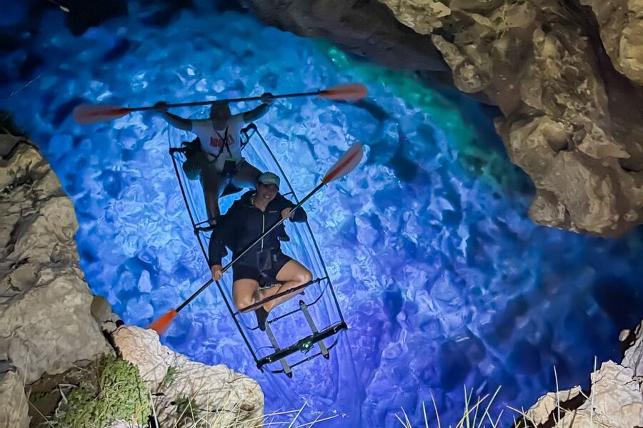 Pula: Night-Time Sea Kayaking Tour in Transparent Kayak - Meeting at Histria beach in Verudela