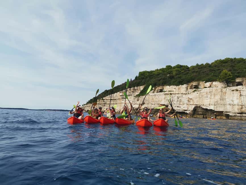 Pula: Sea Adventure – Boat, Kayak, Snorkeling & Cliff Jumps - Is $56 a good value for three hours?