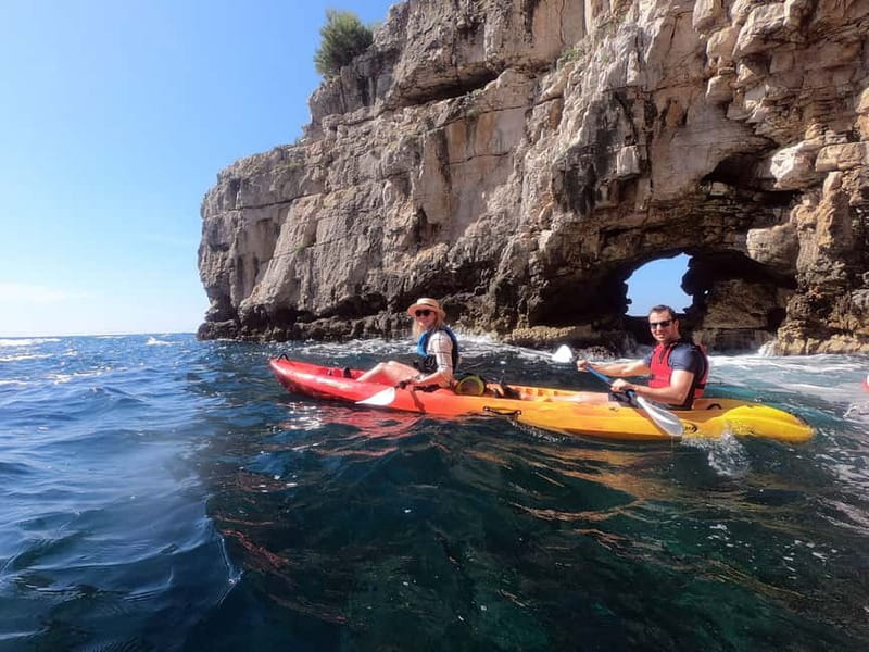 Pula: Sea Adventure – Boat, Kayak, Snorkeling & Cliff Jumps - Equipment, photos, and what to bring